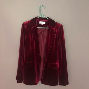 Calvin Klein Velvet Blazer